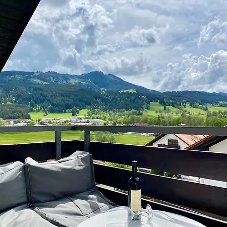 Best Butler Alpspitz Apartment Kueche Parken Balkon Nesselwang Exterior foto